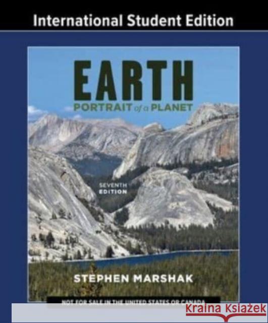 Earth Stephen (University of Illinois, Urbana-Champaign) Marshak 9780393882766 WW Norton & Co