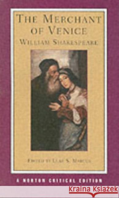 The Merchant of Venice William Shakespeare 9780393925296 NORTON