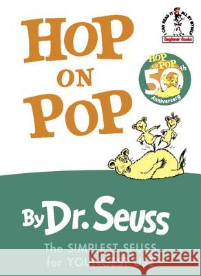 Hop on Pop Dr Seuss 9780394800295 Random House Children's Books