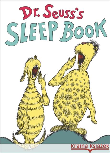 Dr. Seuss's Sleep Book Dr Seuss 9780394800912 Random House Books for Young Readers
