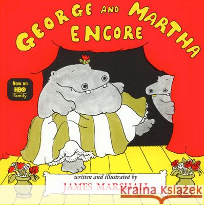George and Martha Encore James Marshall 9780395253793 Houghton Mifflin Company