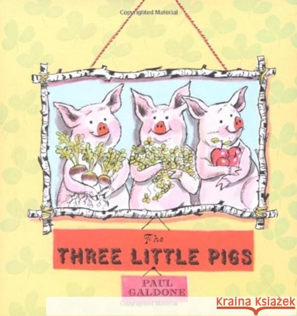 The Three Little Pigs Paul Galdone Joanna C. Galdone 9780395288139 Clarion Books
