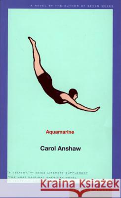 Aquamarine Carol Anshaw 9780395877555 Mariner Books