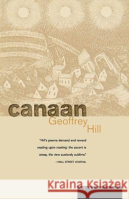 Canaan Geoffrey Hill 9780395924860 Mariner Books