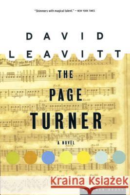 The Page Turner David Leavitt 9780395957875 Mariner Books