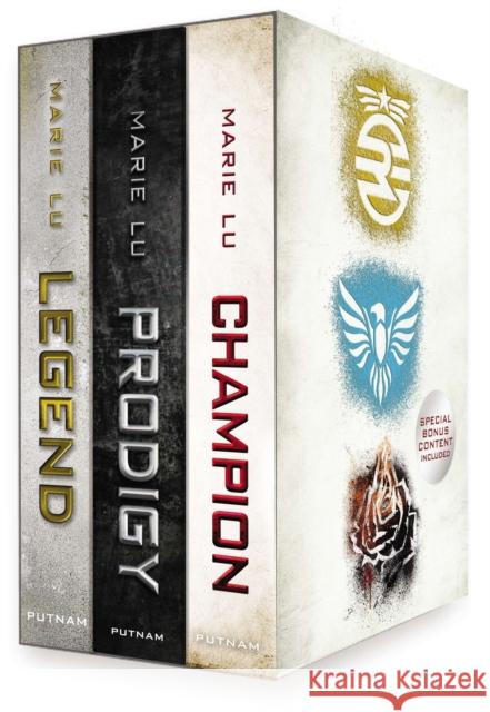 The Legend Trilogy Boxed Set: Legend/Prodigy/Champion [With Life Before Legend] Marie Lu 9780399166679 Putnam Publishing Group