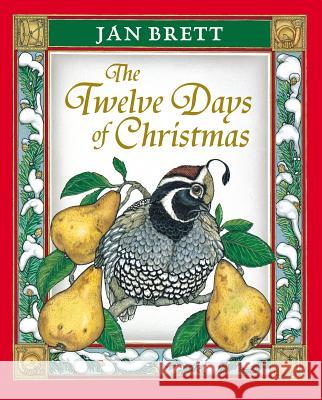 The Twelve Days of Christmas Jan Brett 9780399220371