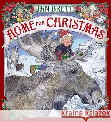 Home for Christmas Jan Brett Jan Brett 9780399256530 G. P. Putnam's Sons