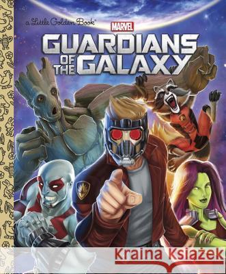 Guardians of the Galaxy (Marvel: Guardians of the Galaxy) John Sazaklis Michael Borkowski Michael Atiyeh 9780399550966 Golden Books