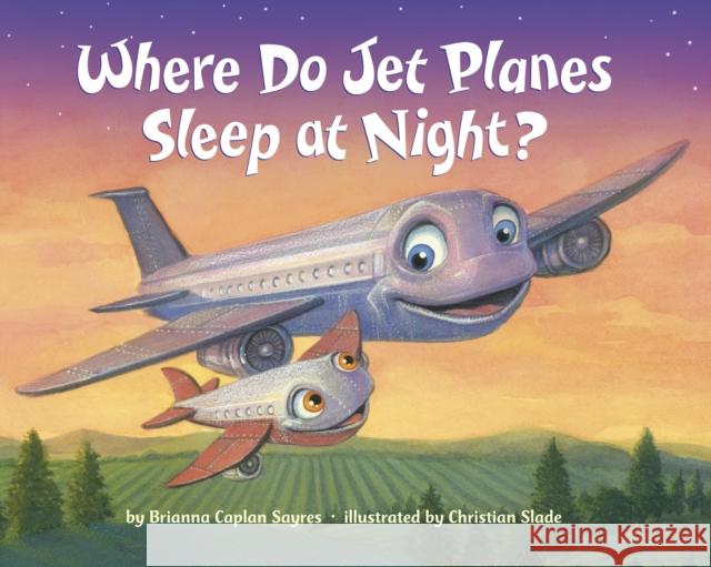 Where Do Jet Planes Sleep at Night? Brianna Caplan Sayres Christian Slade 9780399554513 Random House Books for Young Readers
