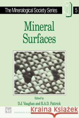 Mineral Surfaces D. J. Vaughn D. J. Vaughan R. A. D. Pattrick 9780412563409 Kluwer Academic Publishers