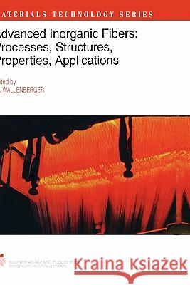 Advanced Inorganic Fibers: Processes -- Structure -- Properties -- Applications Wallenberger, Frederick T. 9780412607905 Kluwer Academic Publishers