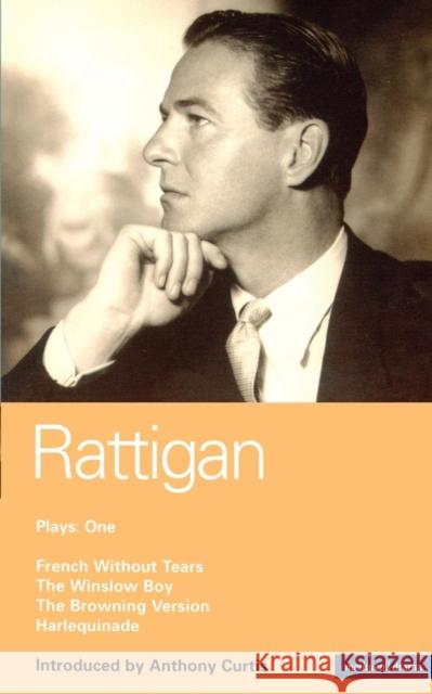 Rattigan: Plays One Rattigan, Terence 9780413490704 A & C BLACK PUBLISHERS LTD