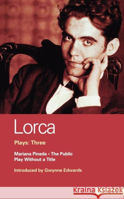 Lorca Plays: Three Various 9780413652409 Methuen