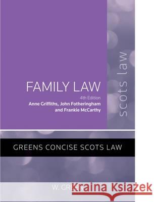 Family Law Frankie McCarthy 9780414033559 
