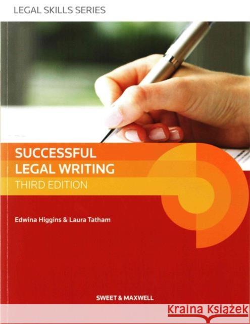 Successful Legal Writing Laura Tatham 9780414037045