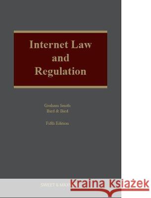 Internet Law and Regulation Graham Smith 9780414047891