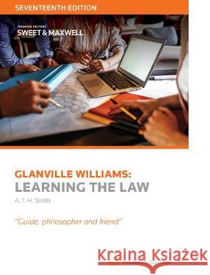 Glanville Williams: Learning the Law ATH Smith   9780414069084 