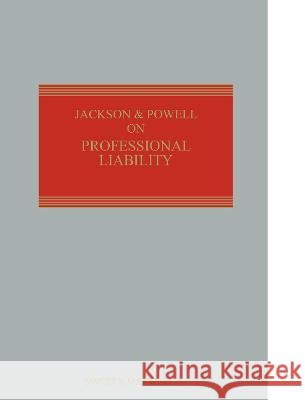 Jackson & Powell on Professional Liability Mark Cannon, QC Hugh Evans Roger Stewart, QC 9780414090408