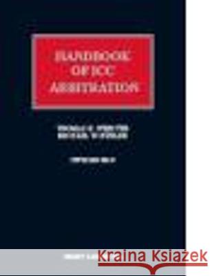 Handbook of ICC Arbitration: Commentary and Materials Thomas H. Webster Dr Michael Buhler  9780414097407