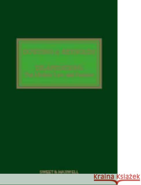 Dilapidations: The Modern Law and Practice Nicholas Dowding, QC Kirk Reynolds, QC Alison Oakes 9780414099524 Sweet & Maxwell