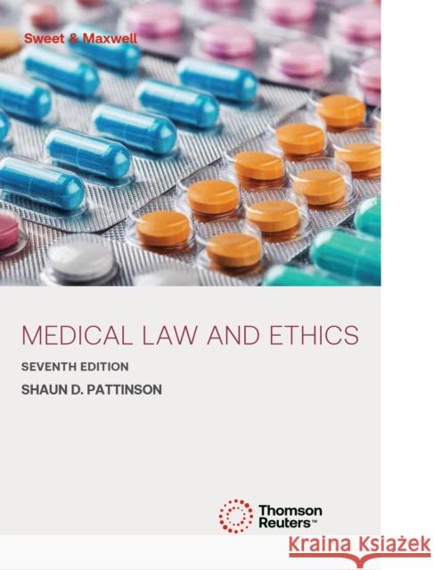Medical Law and Ethics Professor Shaun D. Pattinson 9780414125025
