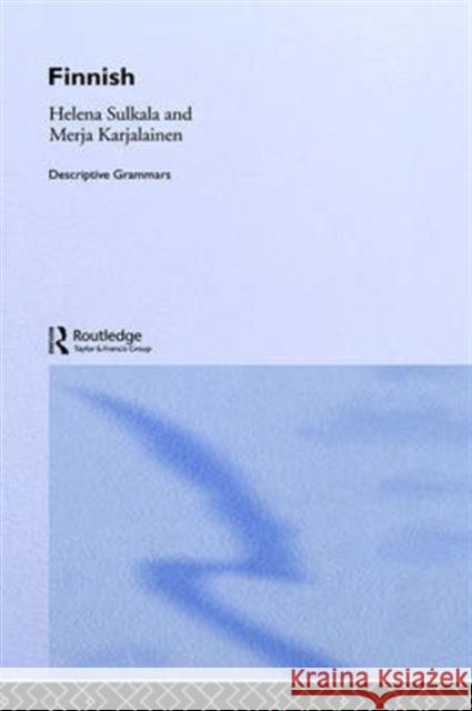 Finnish Helena Sulkala Merja Karalainen Sulkala 9780415026437 Routledge