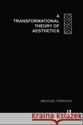 Transformatnl Theory Aesthetcs    9780415041966 Taylor & Francis