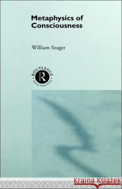 Metaphysics of Consciousness William Seager Seager William 9780415063579 Routledge