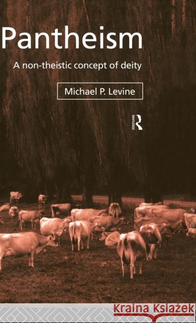 Pantheism : A Non-Theistic Concept of Deity Michael P. Levine Levine Michael 9780415070645 Routledge