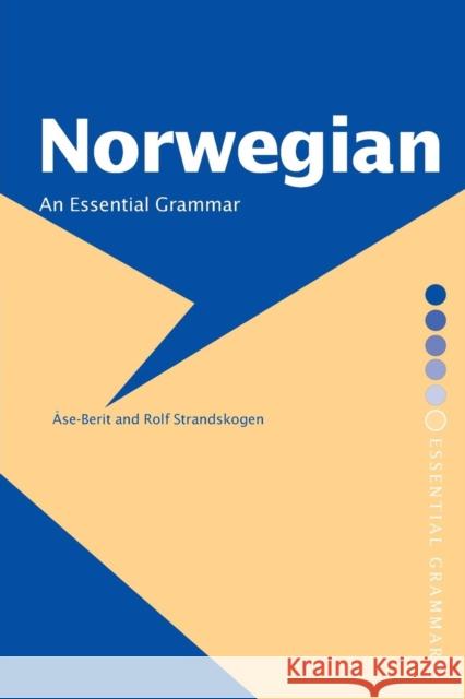 Norwegian: An Essential Grammar Berit Ase 9780415109796 0