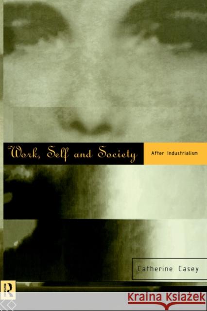 Work, Self and Society: After Industrialism Casey, Catherine 9780415112031 Routledge