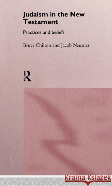 Judaism in the New Testament : Practices and Beliefs Bruce Chilton Chilton Bruce 9780415118439 Routledge