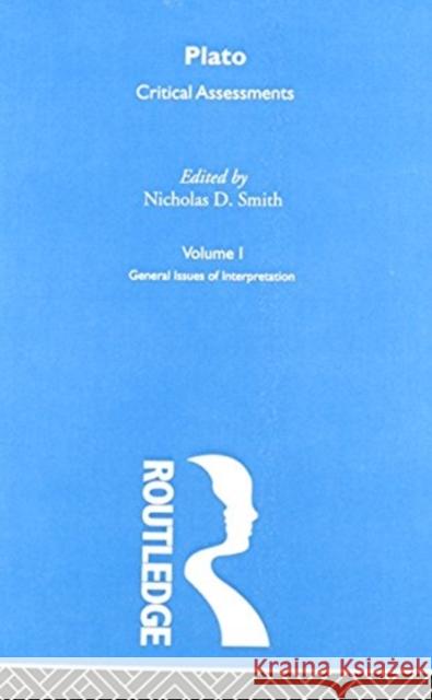 Plato: Critical Assessments Nicholas D. Smith 9780415126052 Routledge