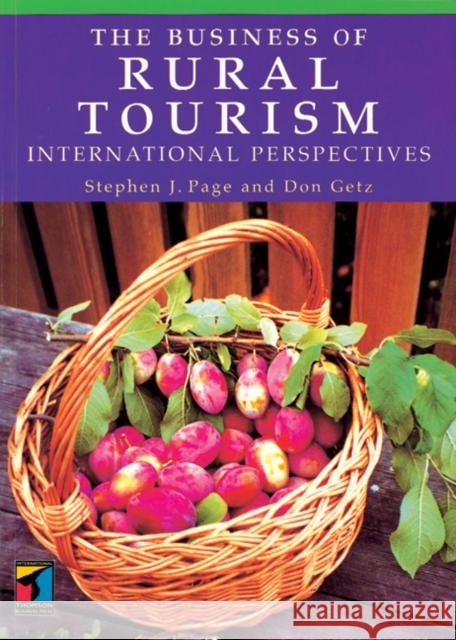 The Business of Rural Tourism: International Perspectives Getz, Don 9780415135115