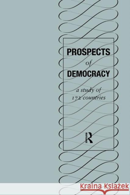 Prospects of Democracy: A Study of 172 Countries Vanhanen, Tatu 9780415144063
