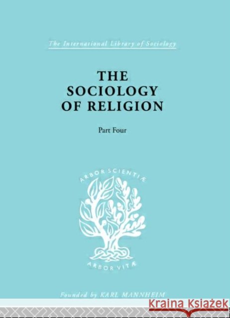 Soc Relign Pt4:Typ Rel  Ils 82 Werner Stark 9780415175432