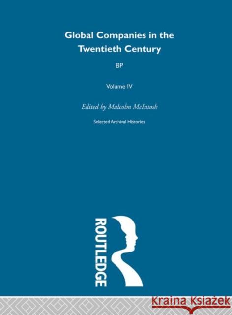 Bp:Global Comp 20th Cent    V4 M. McIntosh 9780415181143 Routledge