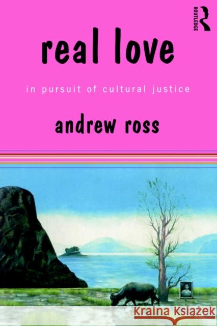 Real Love: In Pursuit of Cultural Justice Ross, Andrew 9780415187596