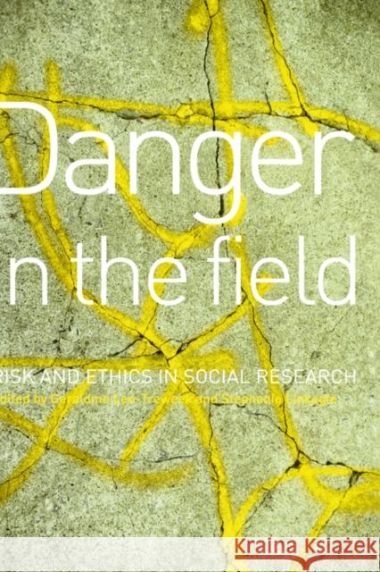 Danger in the Field: Ethics and Risk in Social Research Lee-Treweek, Geraldine 9780415193214 Routledge