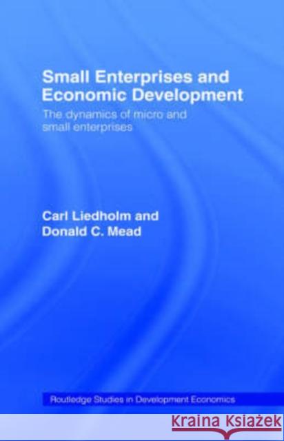 Small Enterprises and Economic Development: The Dynamics of Micro and Small Enterprises Liedholm, Carl E. 9780415193511 Routledge