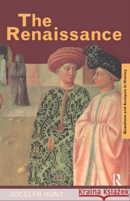 The Renaissance Jocelyn Hunt 9780415195270 Routledge