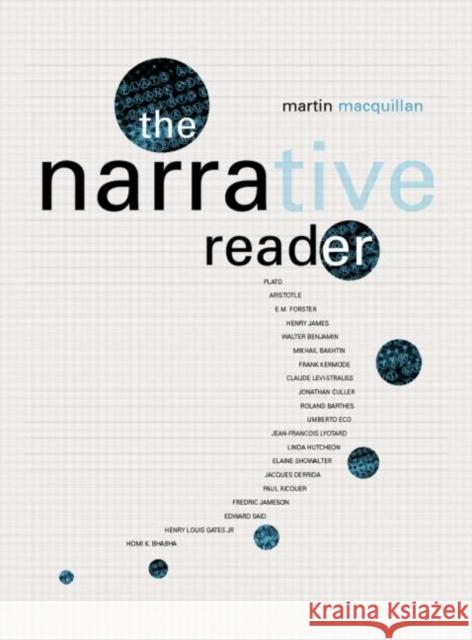 The Narrative Reader Martin McQuillan 9780415205337 Routledge