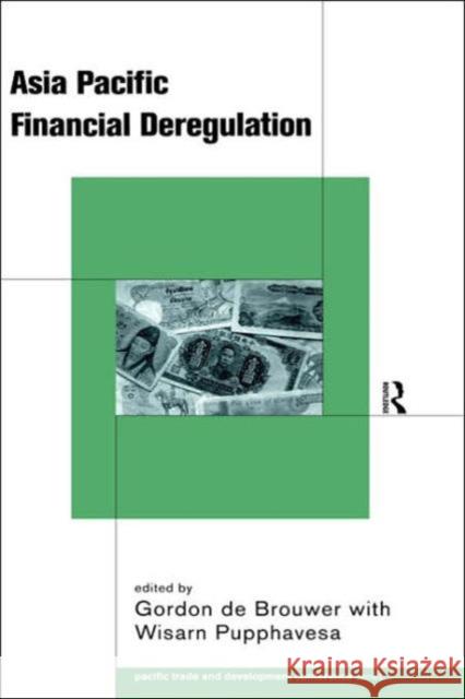 Asia-Pacific Financial Deregulation Wisam Pupphavesa Gordon D 9780415208420 Routledge