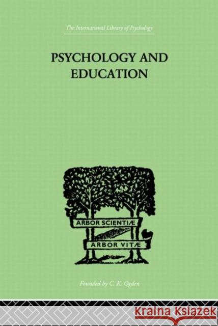 Psychology And Education Robert Ogden 9780415209663 Routledge