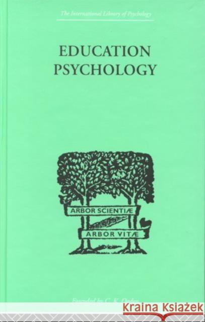 Education Psychology : BRIEFER COURSE Edward L. Thorndike 9780415210119 Routledge