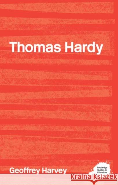 Thomas Hardy Geoffrey Harvey 9780415234924 0