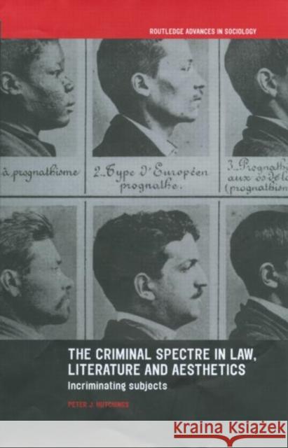 The Criminal Spectre in Law, Literature and Aesthetics : Incriminating Subjects Peter J. Hutchings 9780415236065