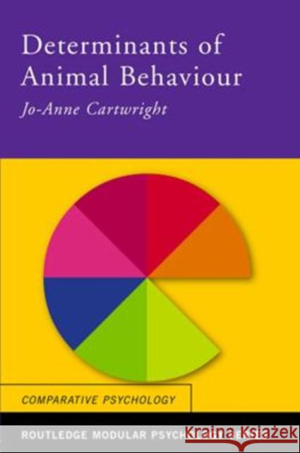 Determinants of Animal Behaviour Jo-Anne Cartwright J. Cartwright A. Cartwrigh 9780415238410 Routledge