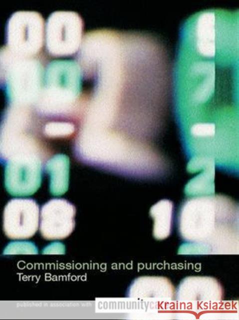 Commissioning and Purchasing Terry Bamford Terry Bamford  9780415247429